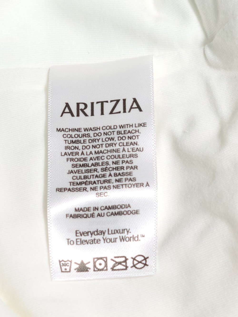 Aritzia Contour Squareneck Shortsleeve Bodysuit White Women Medium NEW - Picture 4 of 5